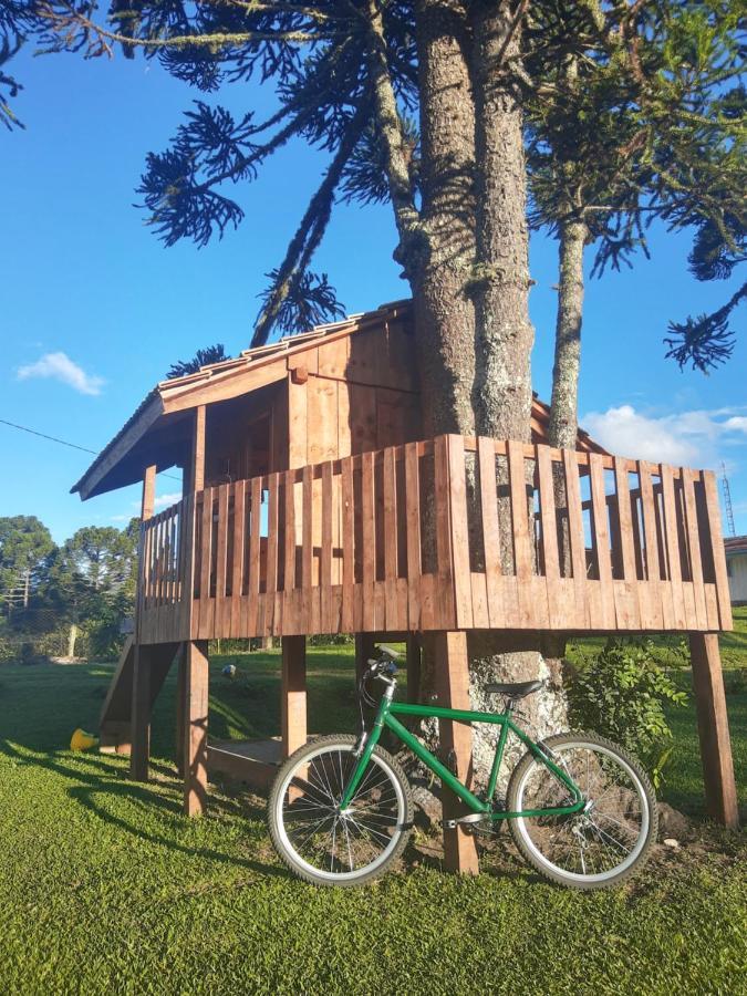 Fazenda Tamandua Casa De Campo - Cabana Coragem Villa Rio Rufino Kültér fotó