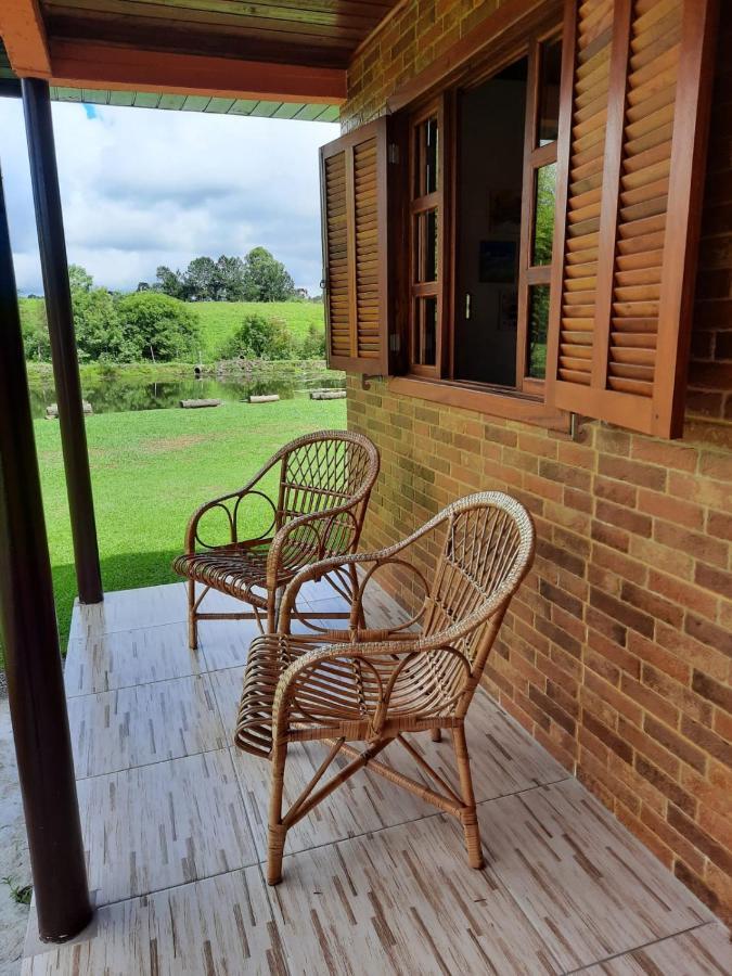 Fazenda Tamandua Casa De Campo - Cabana Coragem Villa Rio Rufino Kültér fotó